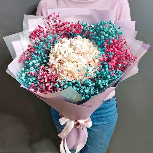 Bouquet and hydrangea