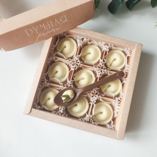 Набор пельмени из шоколада подарок папе, брату, другу