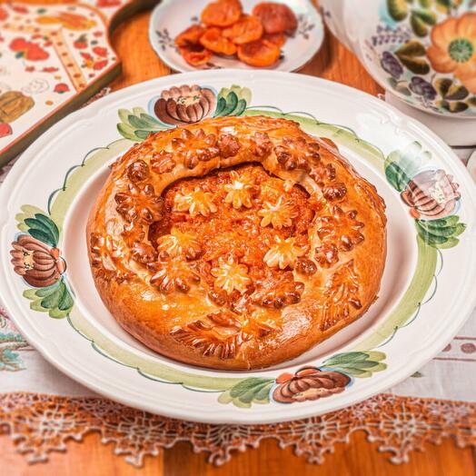 Пирог «Сладкая курага»