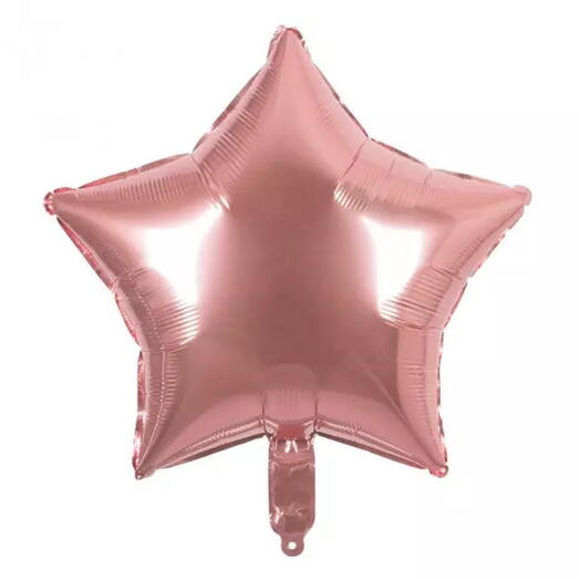 Ballon à l helium etoile rose