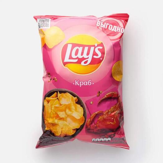 Чипсы картофельные Lay s Краб