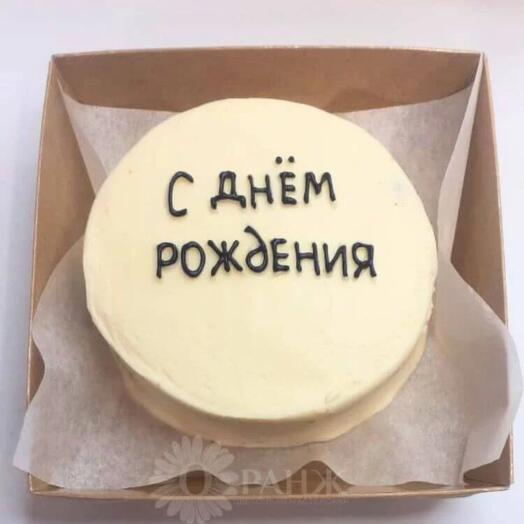 Бенто торт Сникерс от Оранж Алматы