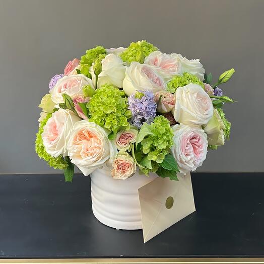 "Blushing Garden Delight"