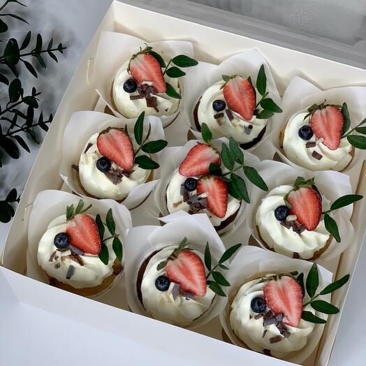 Капкейки 9шт