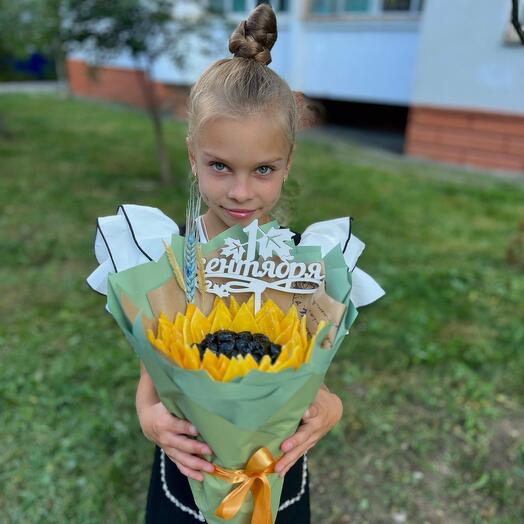 Букет «Подсолнух»