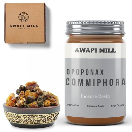 AWAFI MILL Opoponax Resin | Fragrant Essence - Bottle of 100 Gram