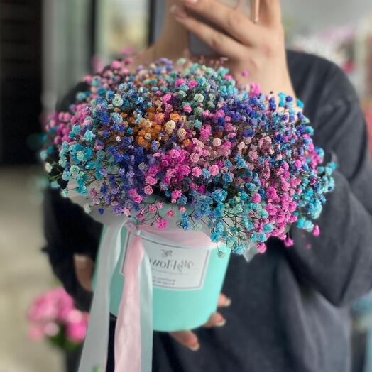 Цветы в коробке