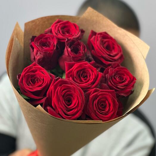 Bouquet of 9 roses