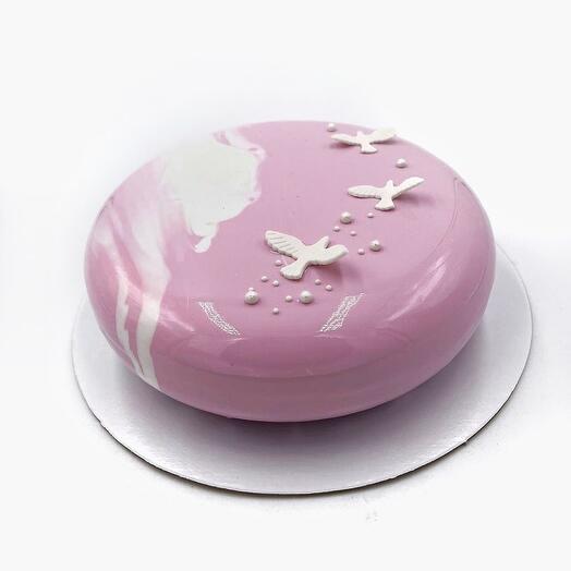 Муссовый торт «Красный бархат» маме