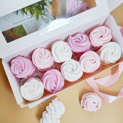 Зефир натуральный ассорти коллеге, подруге в подарок