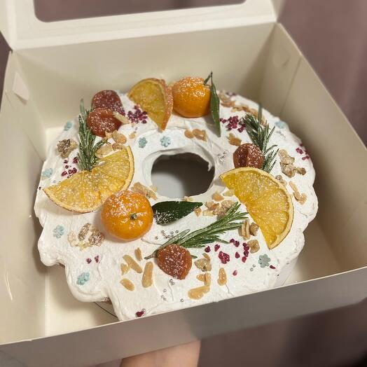 Кекс новый год подарок новогодний рождественский подарочный праздничный творожный ореховый