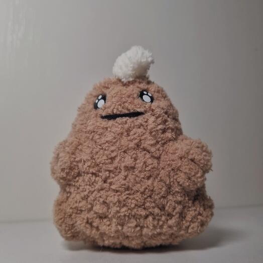 Динозаврик-пухляш "Кофе с молоком"