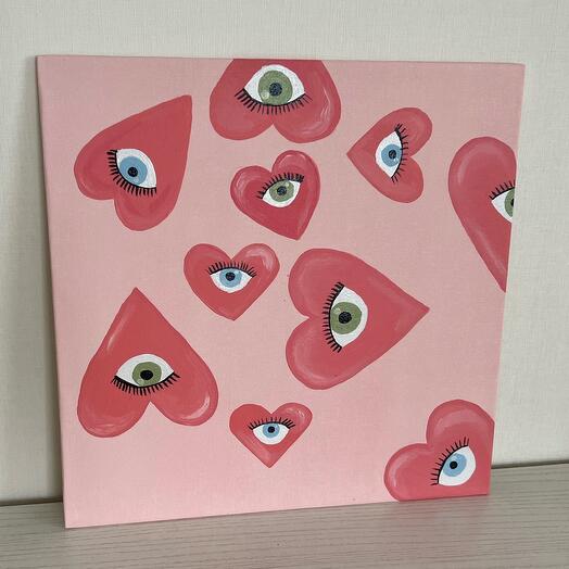 Love in the eyes