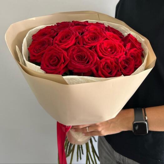 Хит🔥Букет из 21 красной розы