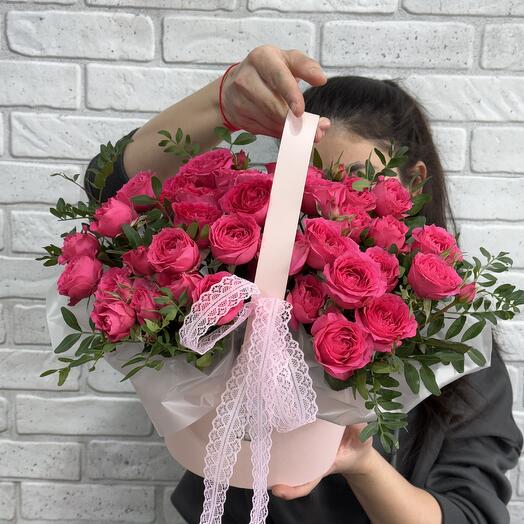 Корзиночка из спрей София