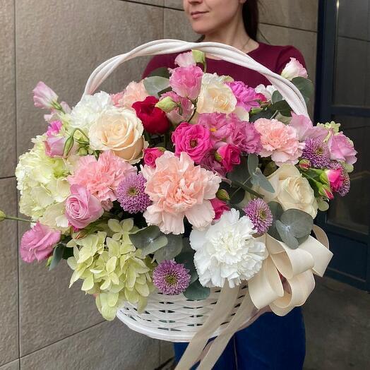 Корзина нежность