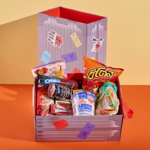 Набор иностранных продуктов "Вокруг света Big box"