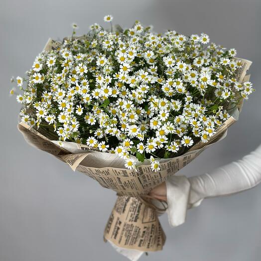 Скидка 25% на💕Нежнейший летний букет ромашек