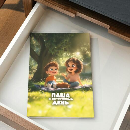 Именная книга-сказка для мальчика "Паша и потерянный день"