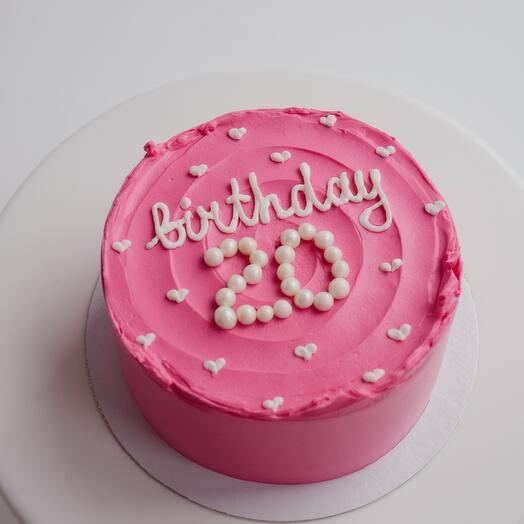 Бенто "birthday" розовый