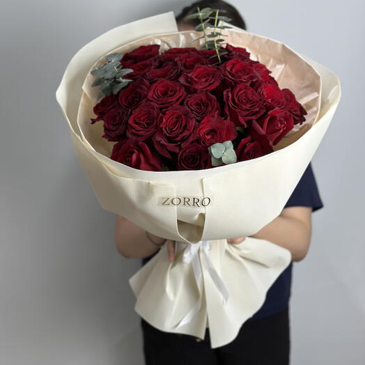 31 красная роза