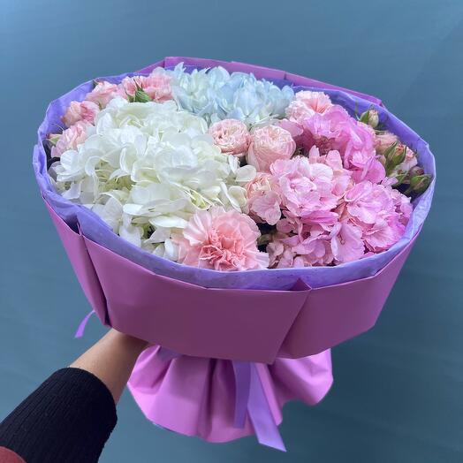 A delicate bouquet