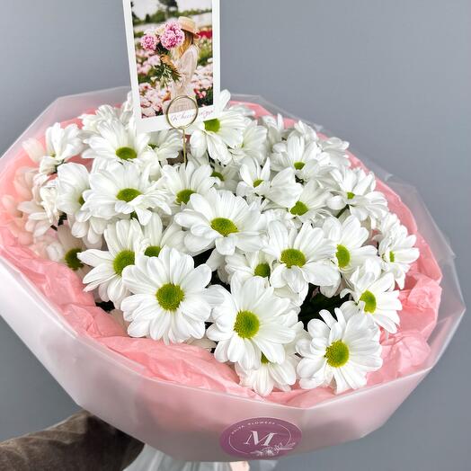 Нежный ромашковый букет 🌸