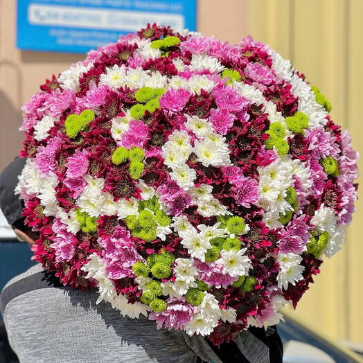 151 Mixed Chrysanthemum Bunch