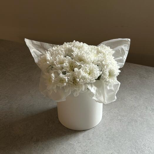 Композиция из хризантемы