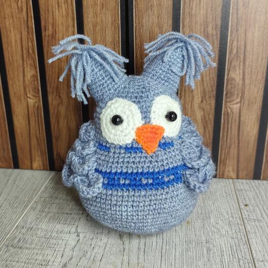 Вязаная совушка