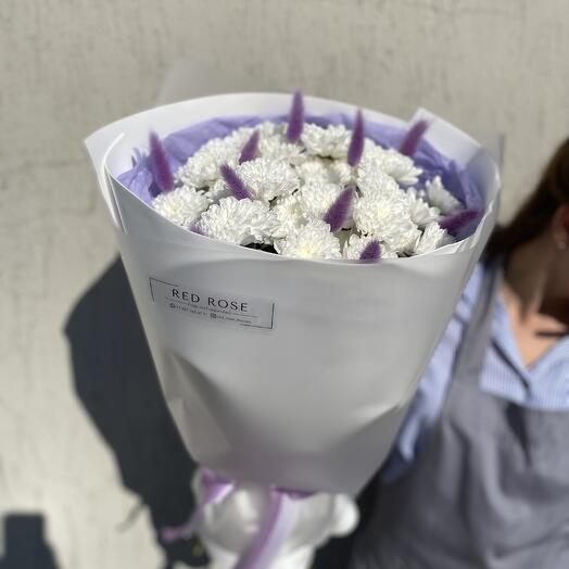 Букет хризантем 💜