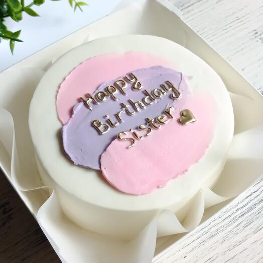 Bento cake as a birthday present for my sister