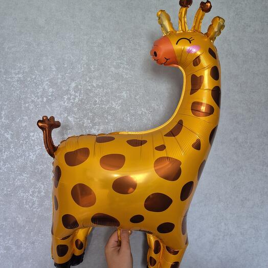 Воздушный гелиевый шар "Жираф"