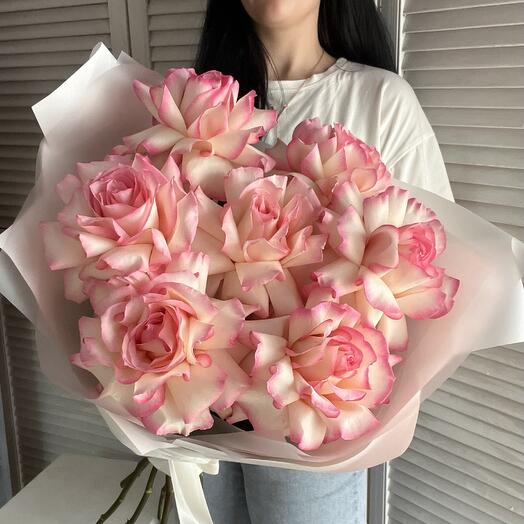 Букет из французских роз «Эсперанса»