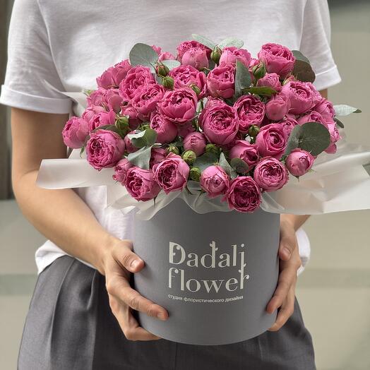 Roses in a box