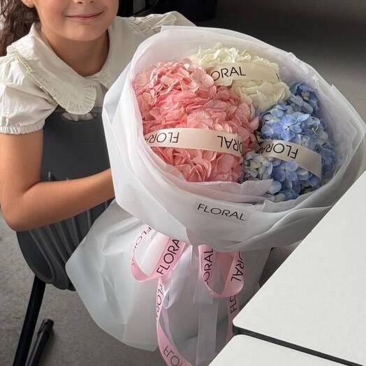 Моно-букет гортензии