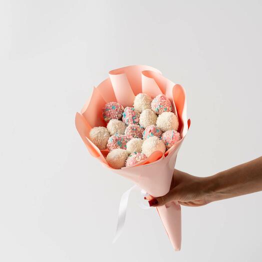 Bouquet of strawberries in chocolate 16 pcs