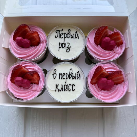 Трайфлы шоколад/вишня