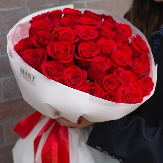 35 Красных роз