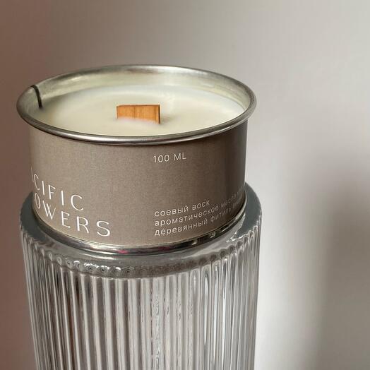 Аромасвеча «Чистый хлопок» 100ml