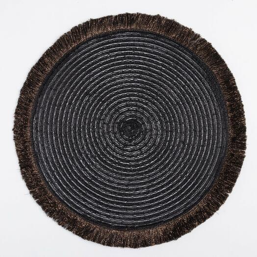 Салфетка Доминикана шоколадная d=38 см