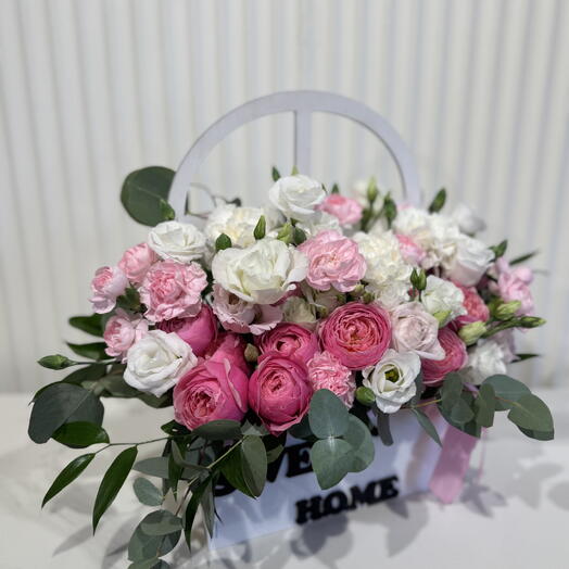 Composição floral Sweet Home