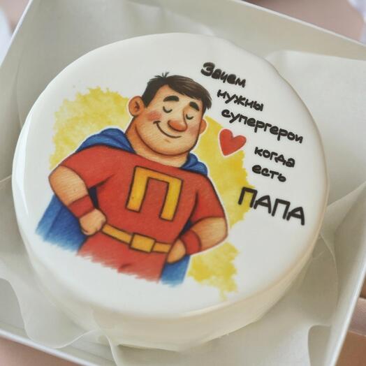 Бенто торт в подарок для папы