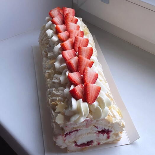 Меренговый рулет