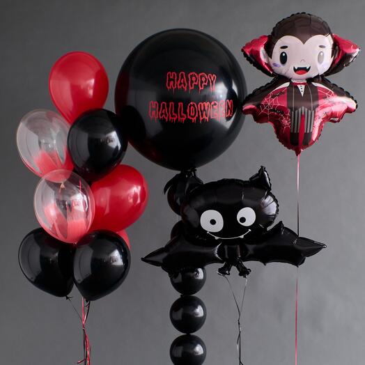 Шары на Хэллоуин Happy Halloween