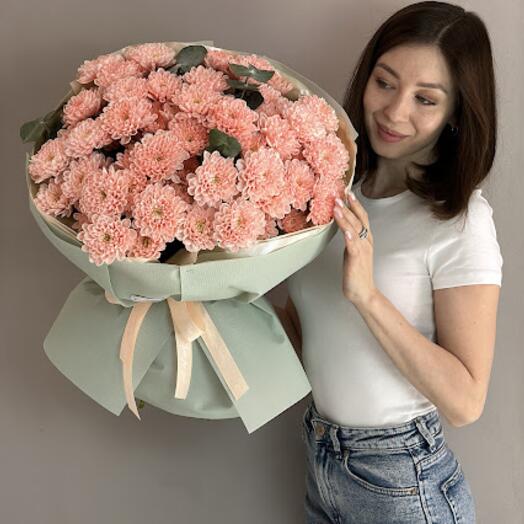 Букет из хризантем