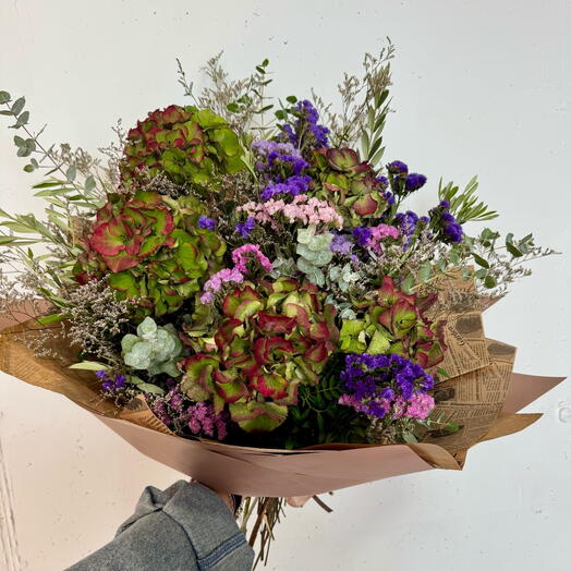 Delicias otoñales: hortensias de temporada de larga duración, para aniversarios, decoración del hogar, cumpleaños, simplemente porque sí, para recuperarse.