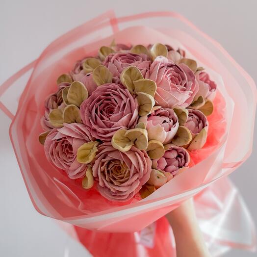 Зефирный букет «Endorfini Classic Rose» 🌸 — нежность в каждом бутоне