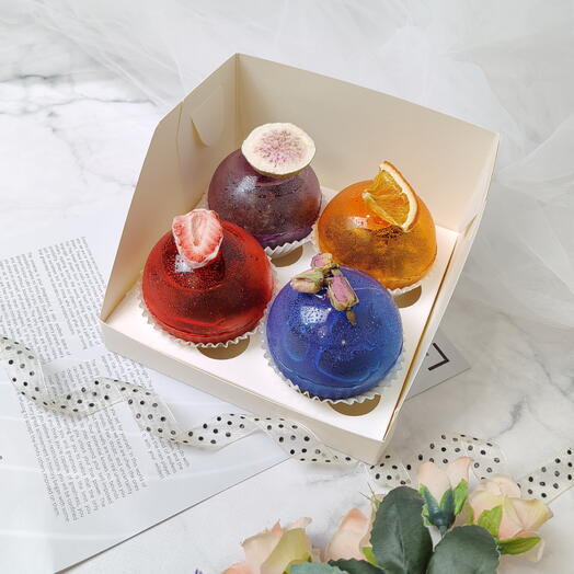 Чайные бомбочки 4шт в наборе