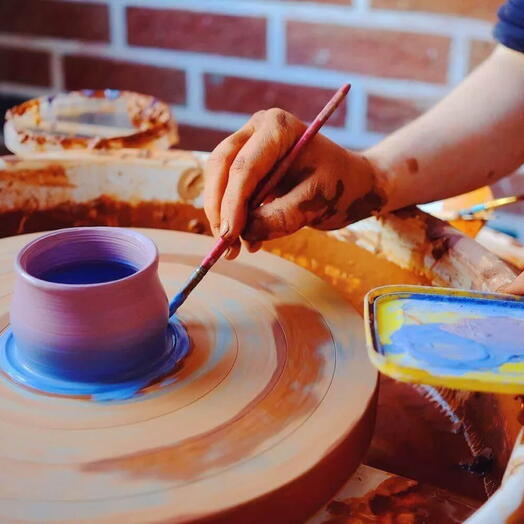 🎀Мастер-класс Роспись керамики 1 участник 1 занятие 💝